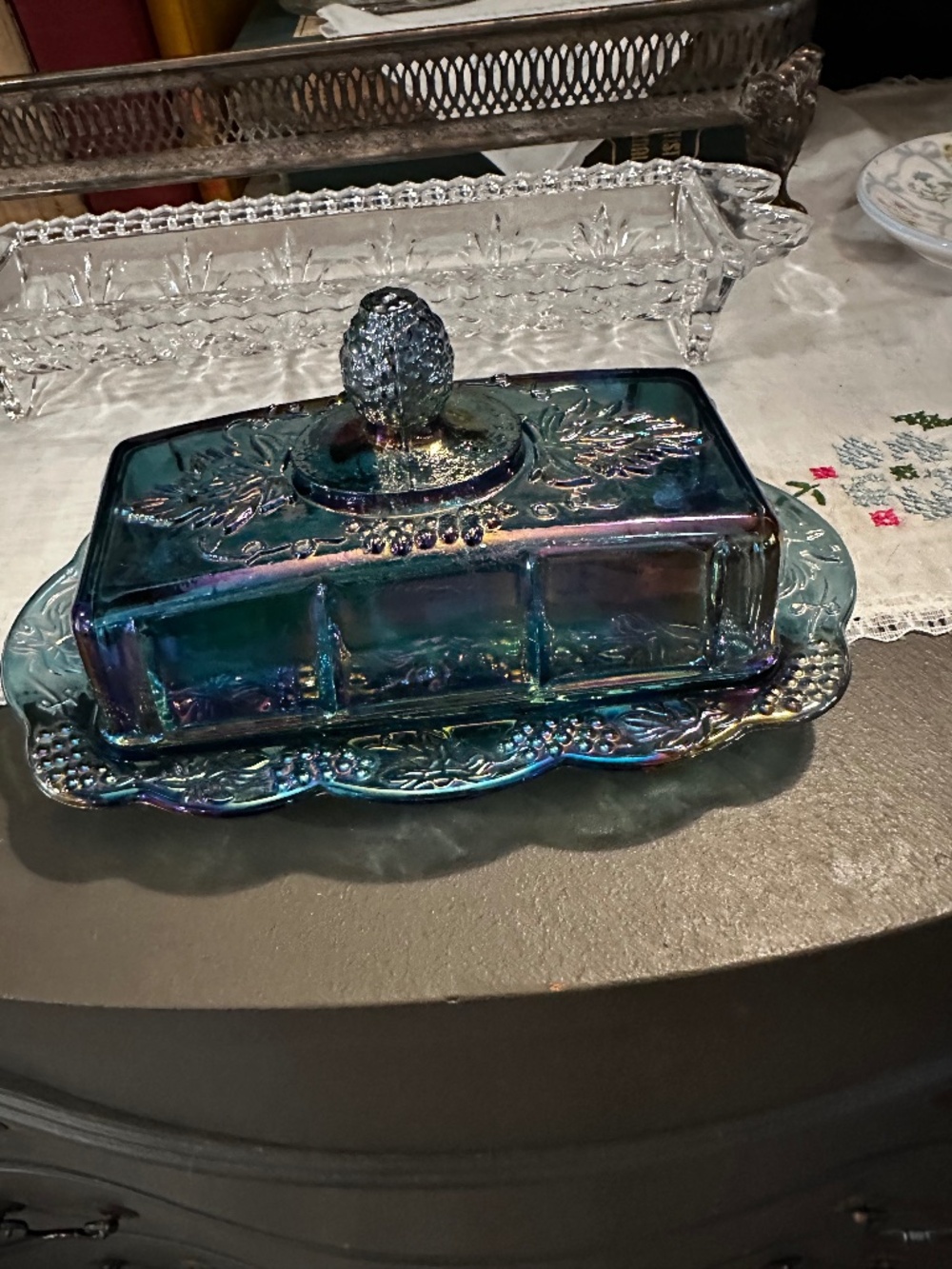 Indiana butter dish